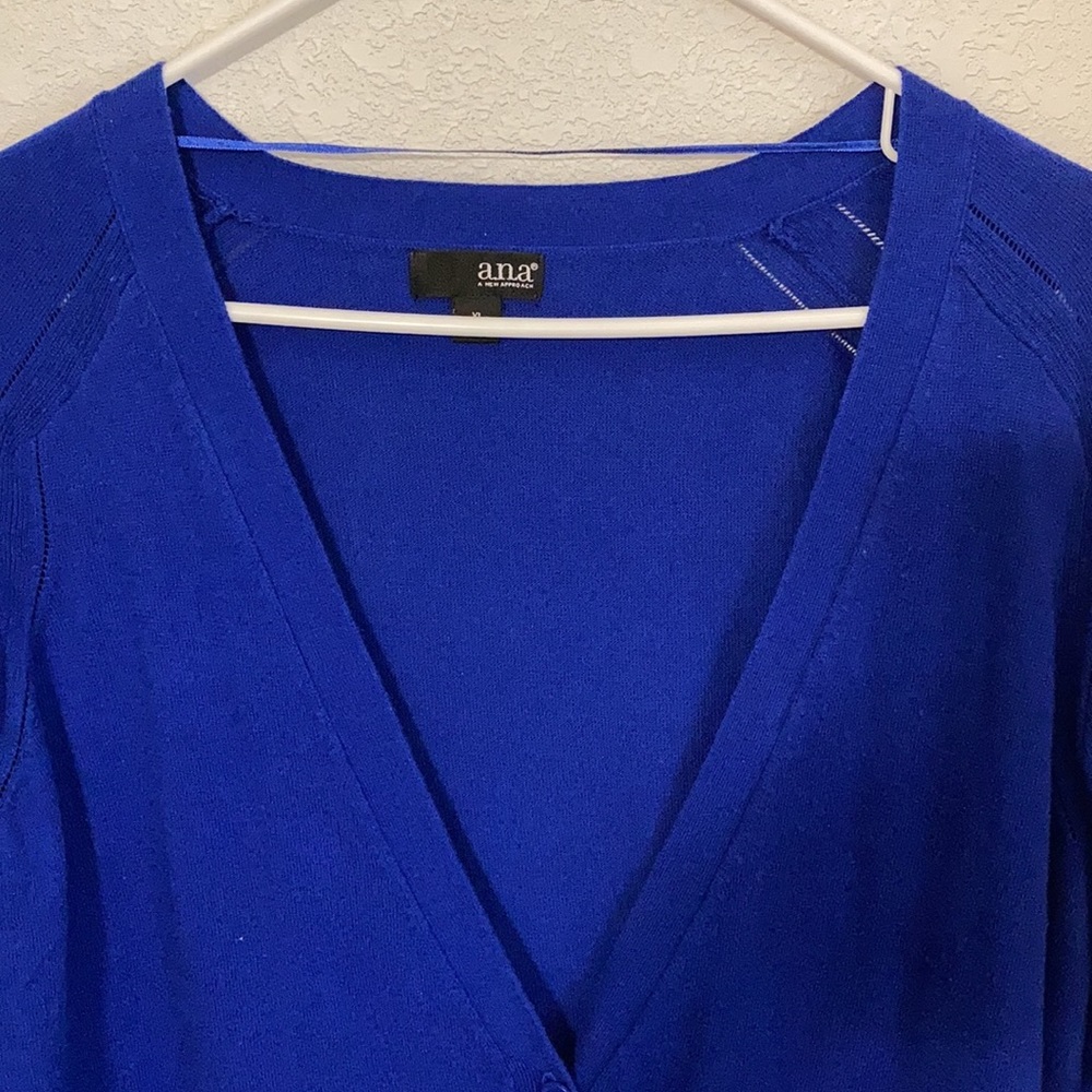 XL a.n.a Blue cardigan